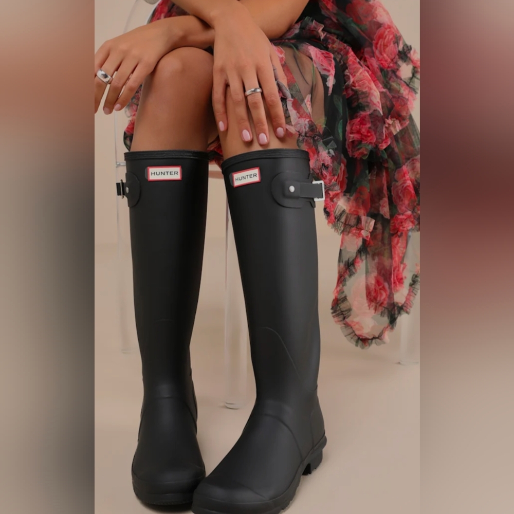Hunter Back Rain Boots